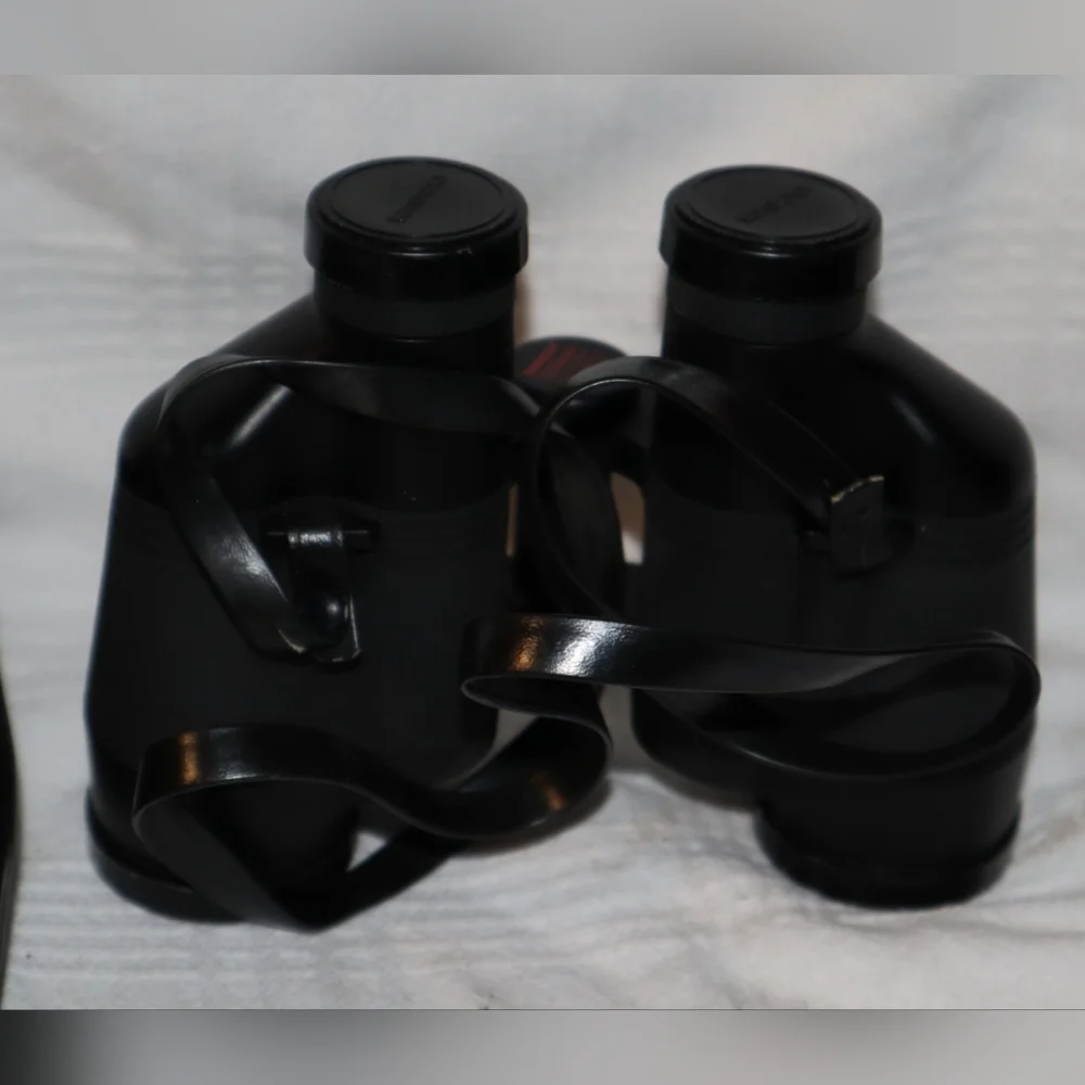 Vintage Black Binoculars - Classic 7x50 Optical Viewer